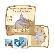 Luxemburgo 2,5€ Mudam 2016 proof 
